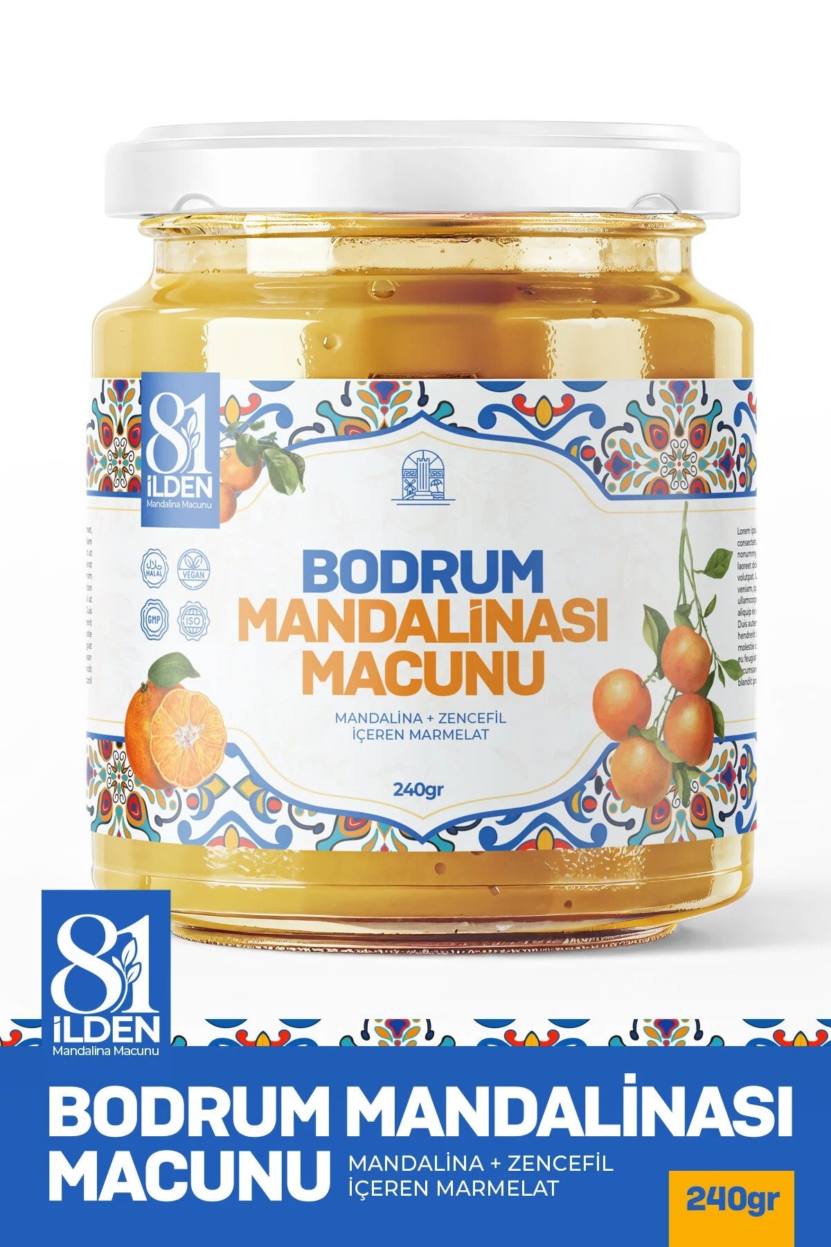 Bodrum Mandalinası Macunu